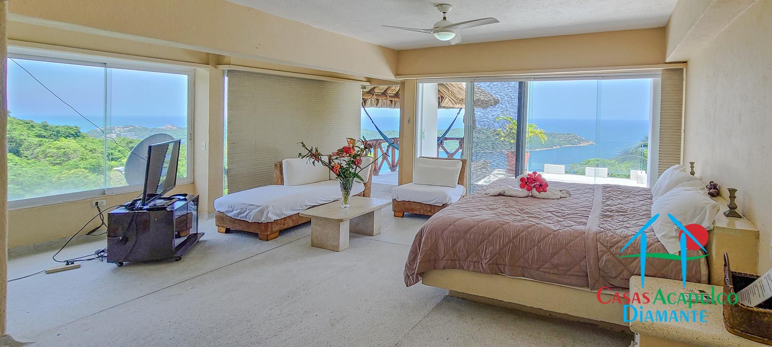 Punta Pichilingue Villa Linda - Recámara principal 1